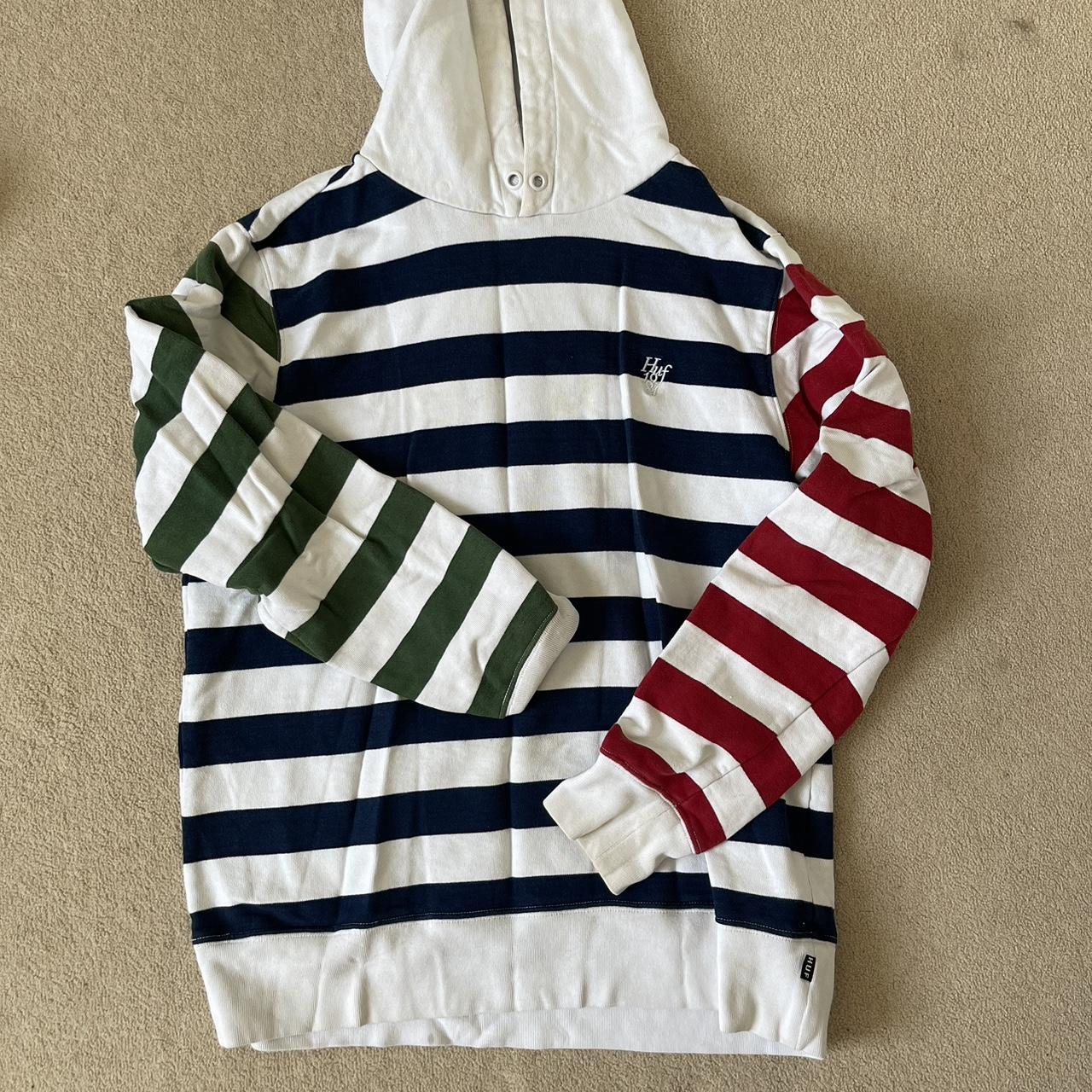 Huf striped hoodie online