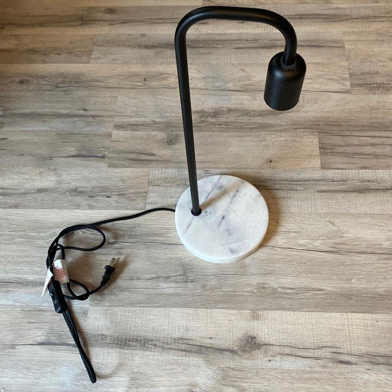 Marble base desk light Used for decorative purposes... - Depop