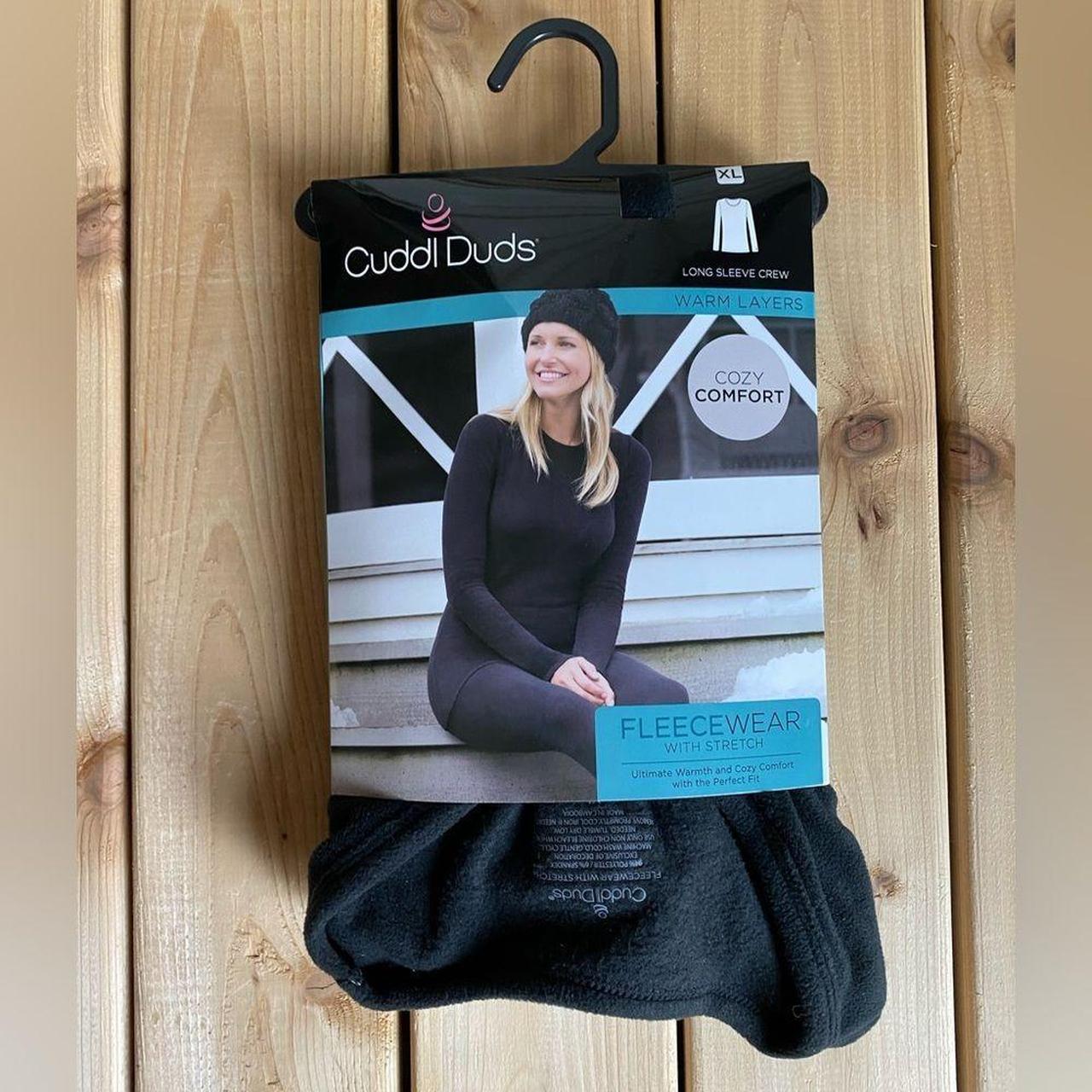 women's cuddl duds fleece tops