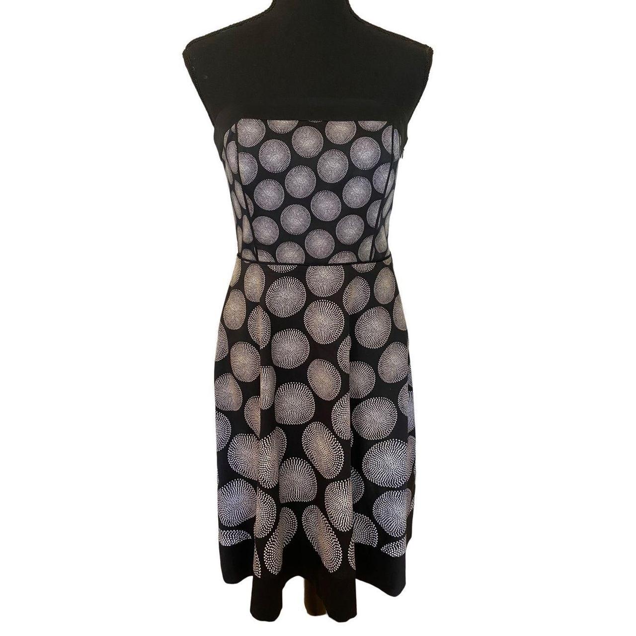 White house black market polka hot sale dot dress