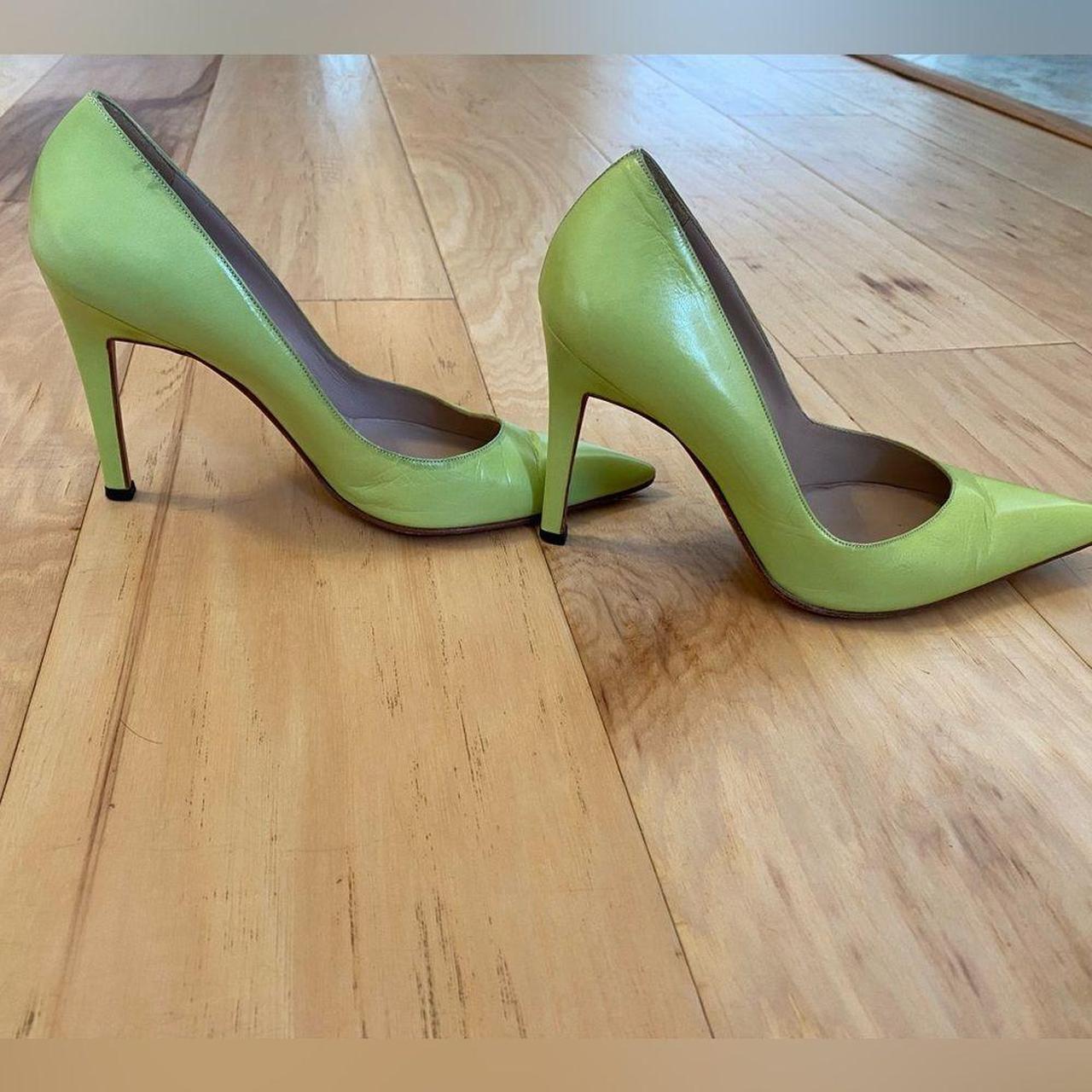 Lime green pumps online