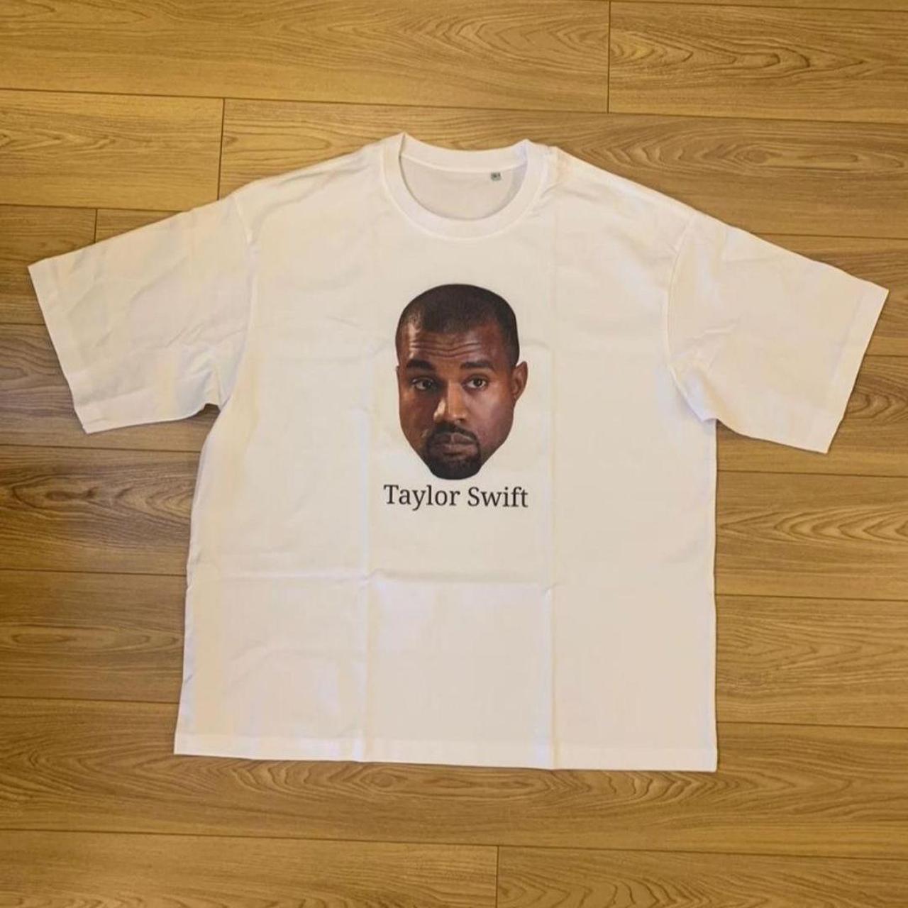 Taylor Swift Kanye West tee Size:M Excellent... - Depop