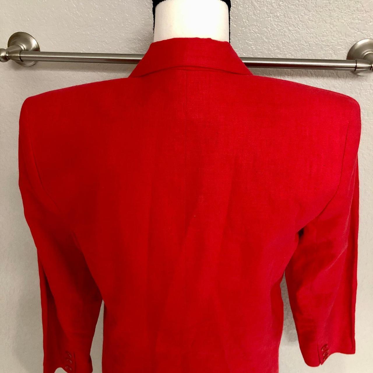 Adolfo Women's Tailored jacket - Pink/Red - 6 – A… - image 7