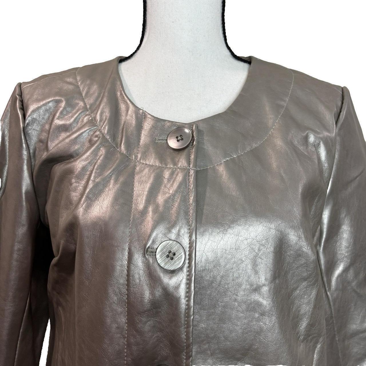 Jaclyn Smith Women's Lightweight Jacket - Silver … - image 3