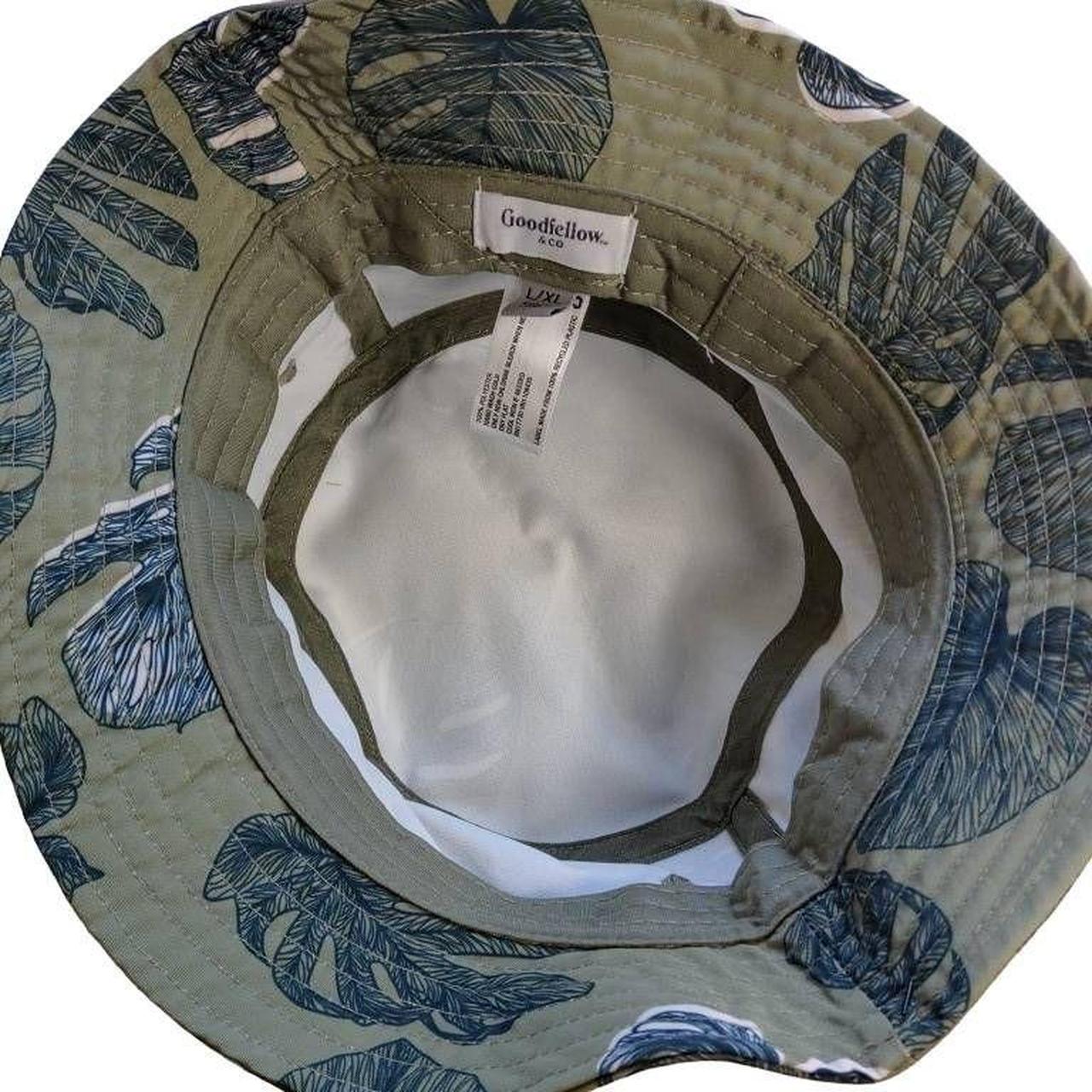 Target Men's Green and Blue Hat Depop