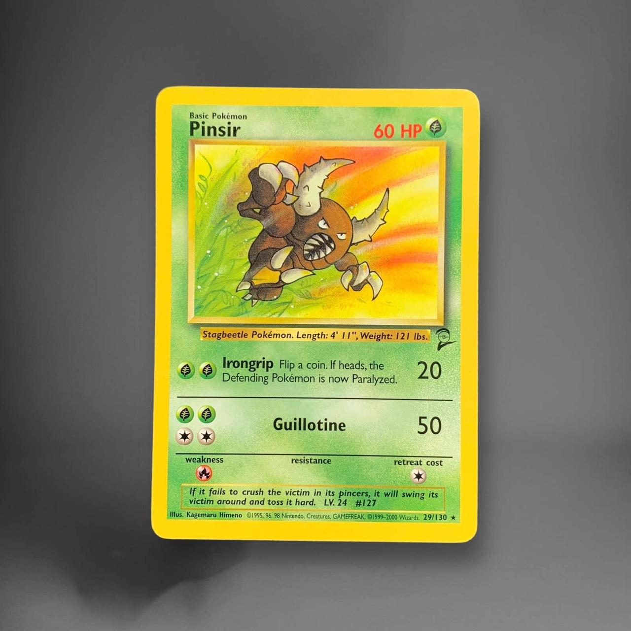 Pokémon TCG Pinsir 29/130 Base Set Unlimited