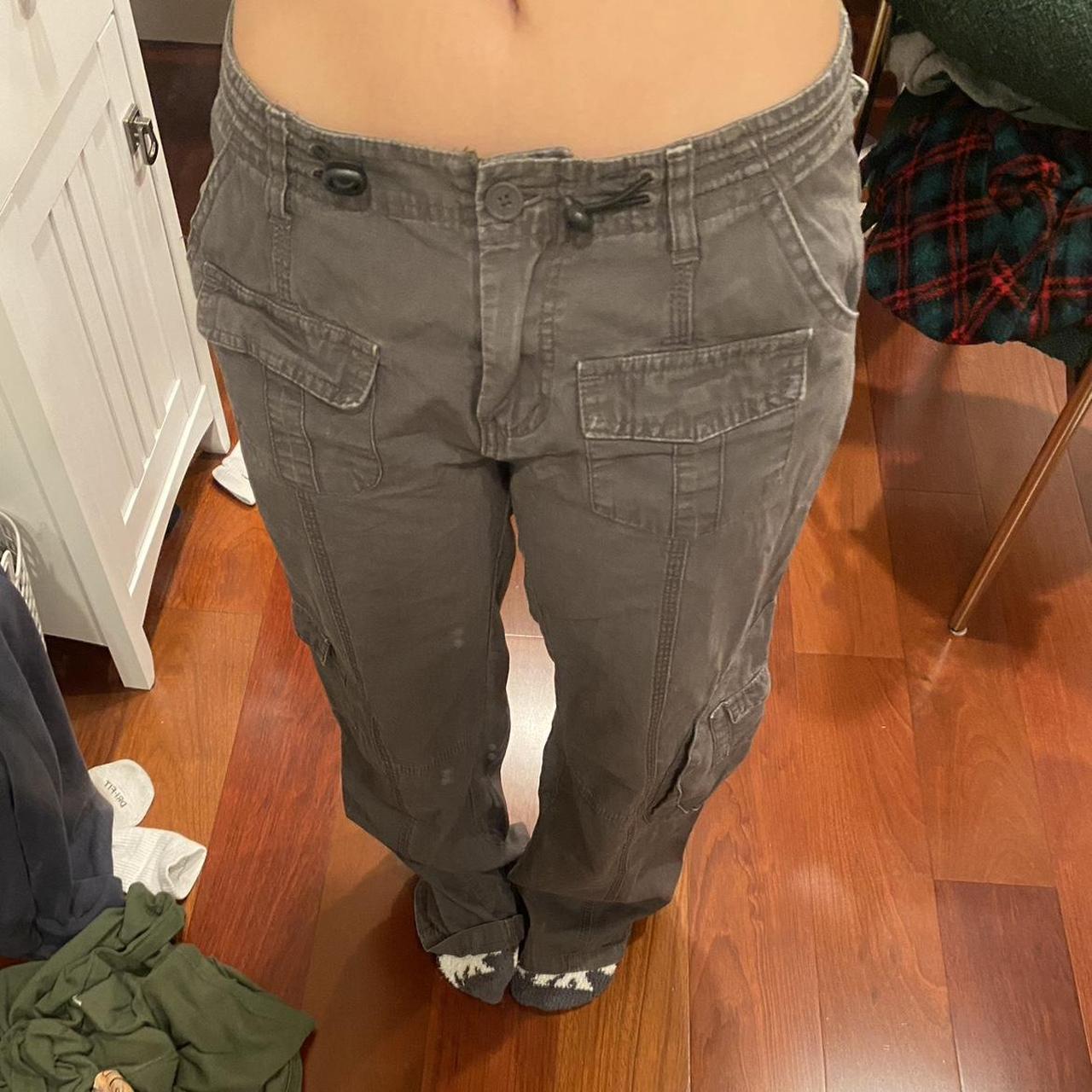 grey brandy kim pants Depop