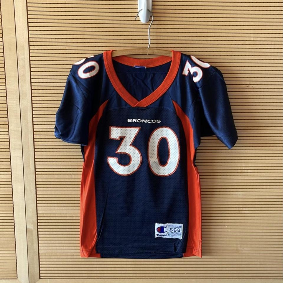 Vintage Terrell Davis Denver Broncos Jersey Champion - Depop