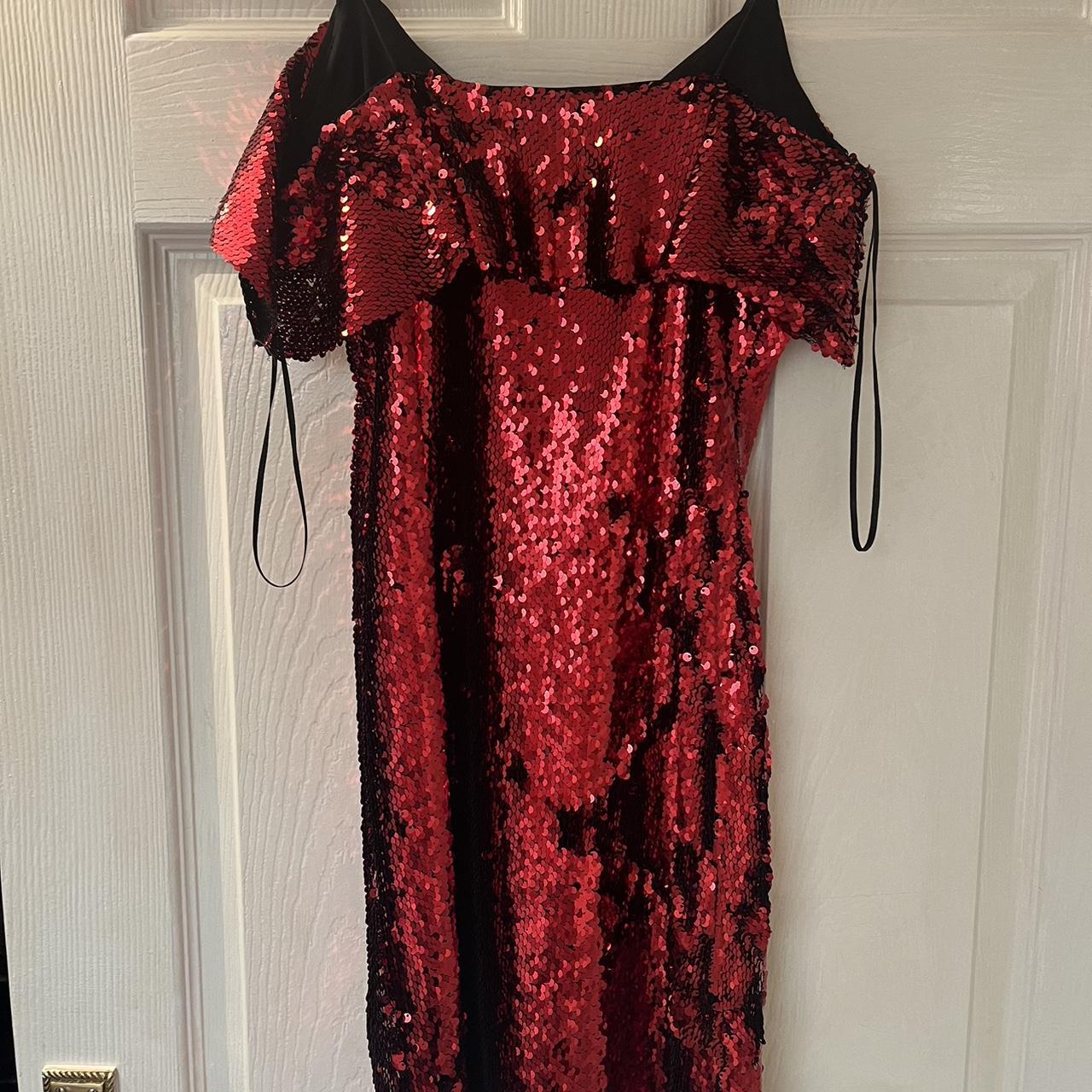 Zara Women's Red Dress | Depop