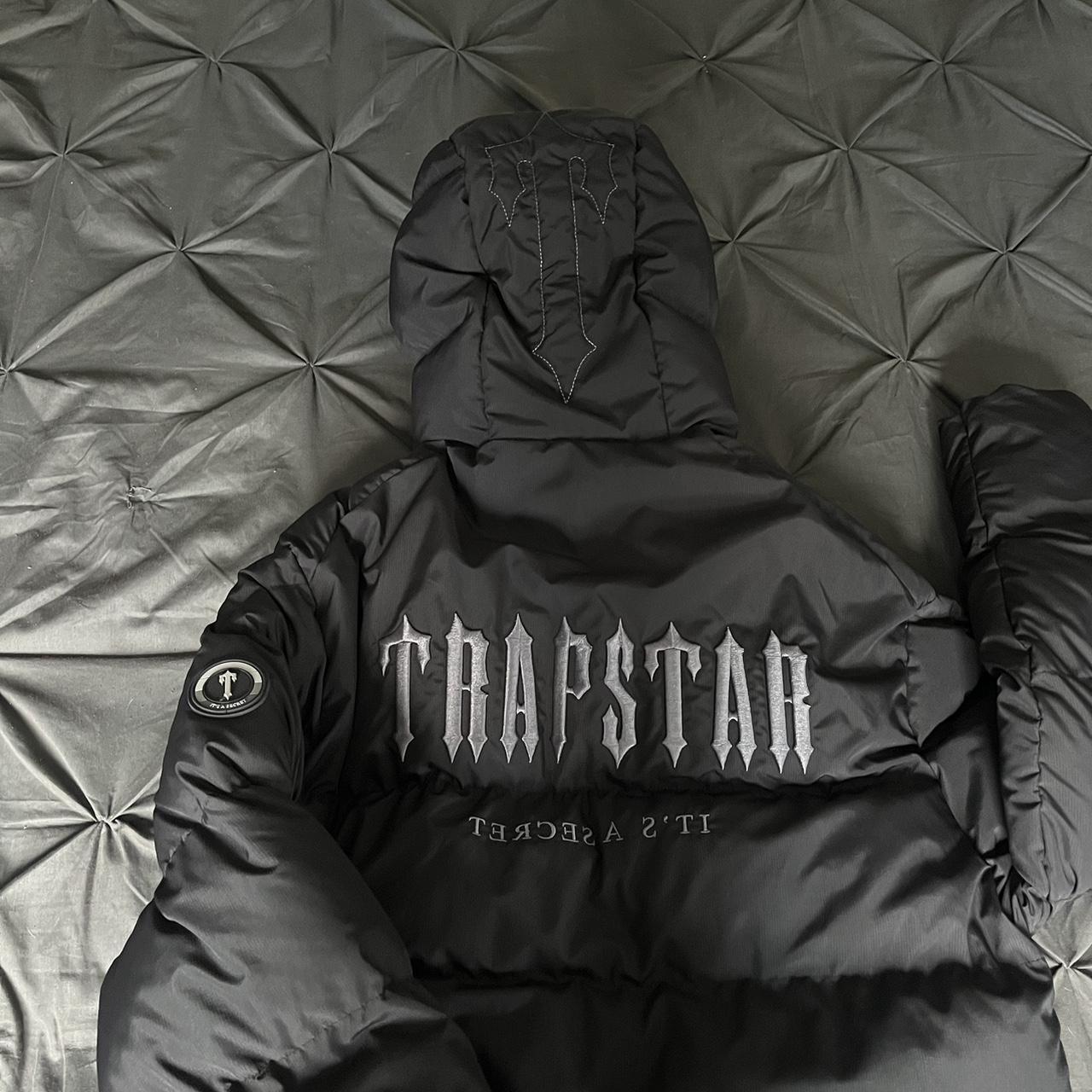 Trapstar Men's Black Coat Depop
