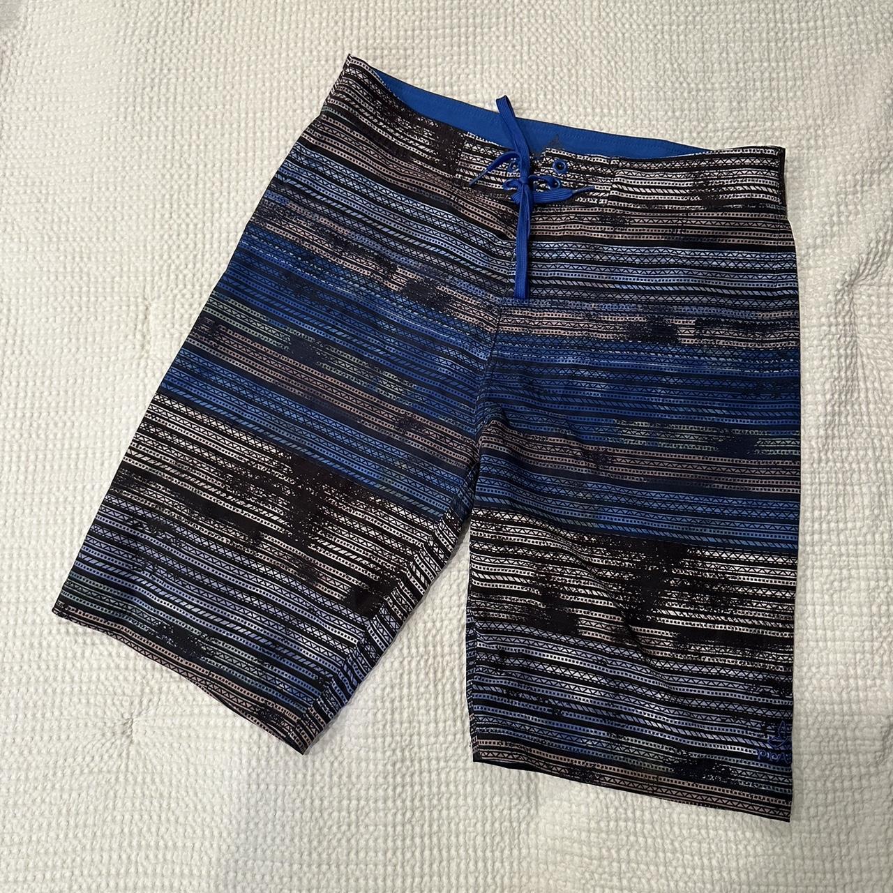 PrAna Men's Grey Swim-briefs-shorts | Depop