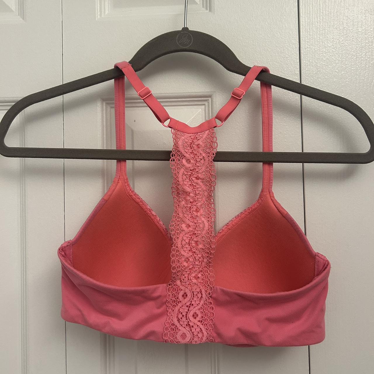 hot pink victoria's secret bra body by victoria - Depop