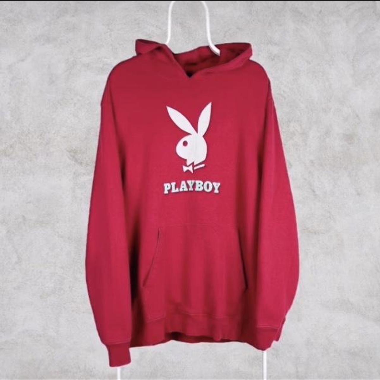 MESSAGE FIRST playboy pacsun hoodie - vintage quite... - Depop