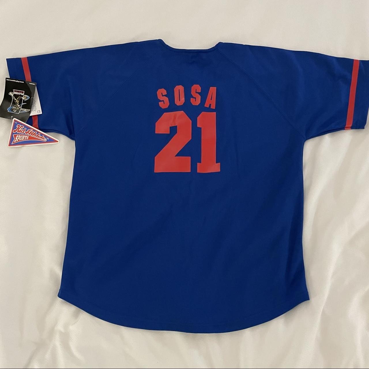 Chicago cubs Sammy Sosa kids baseball jersey size XL - Depop