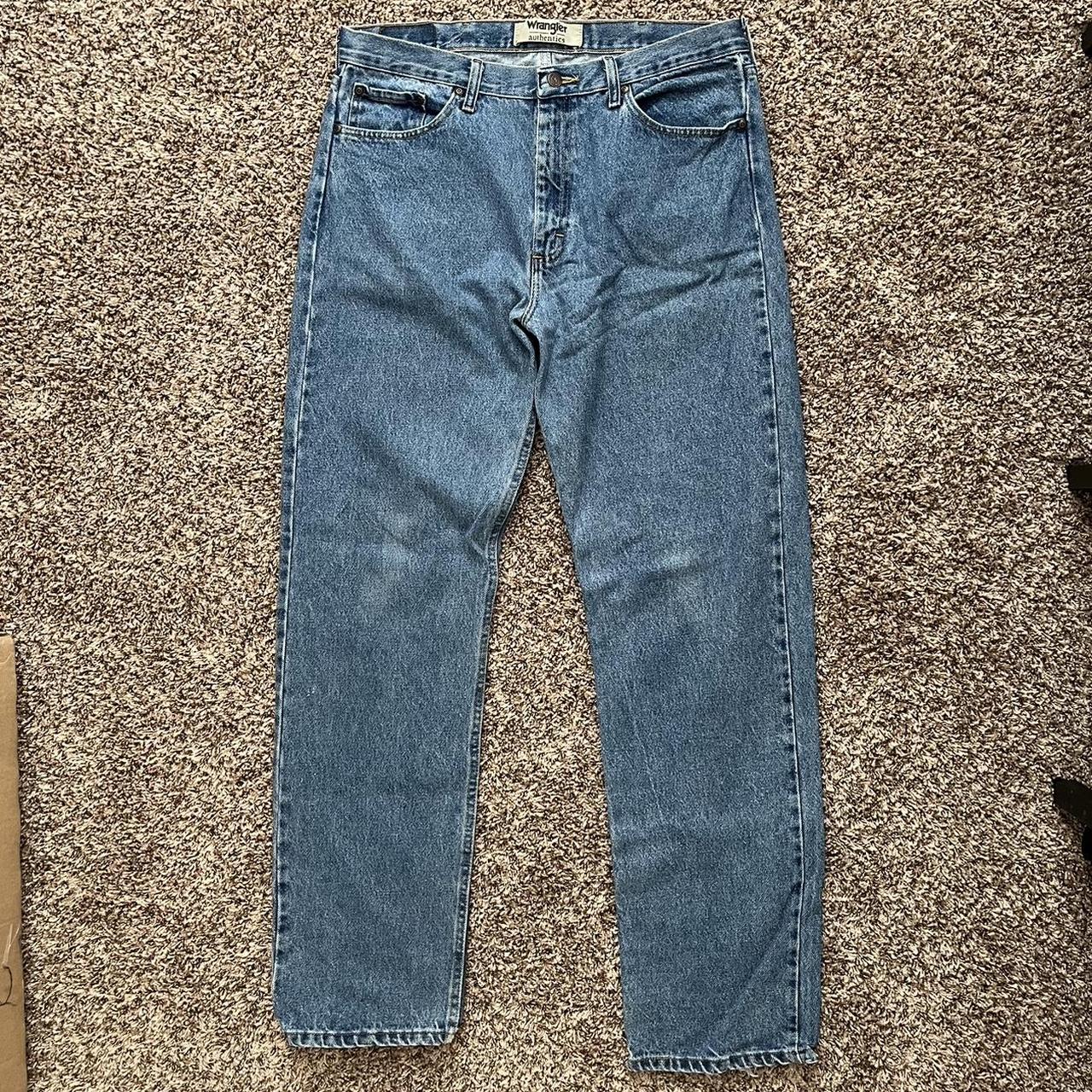 Wrangler authentic baggy jeans. W 36 - L 34 ( will... - Depop