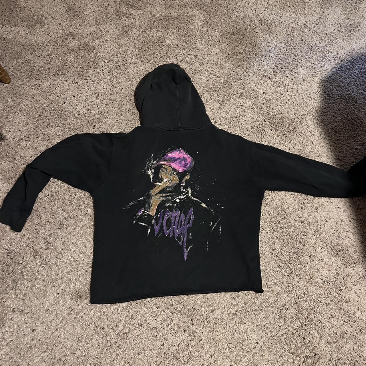 Revenge Ski Mask The Slump God buy Purple Black Hoodie Size X-Large XL.