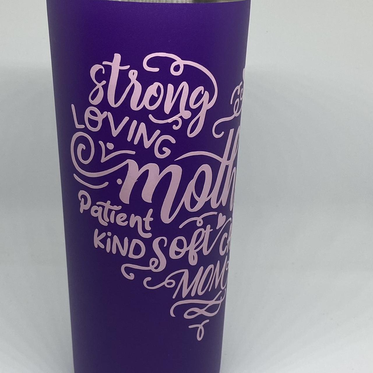 Life Is Good Purple 22oz Stainless Steel Tumbler Cup - Depop