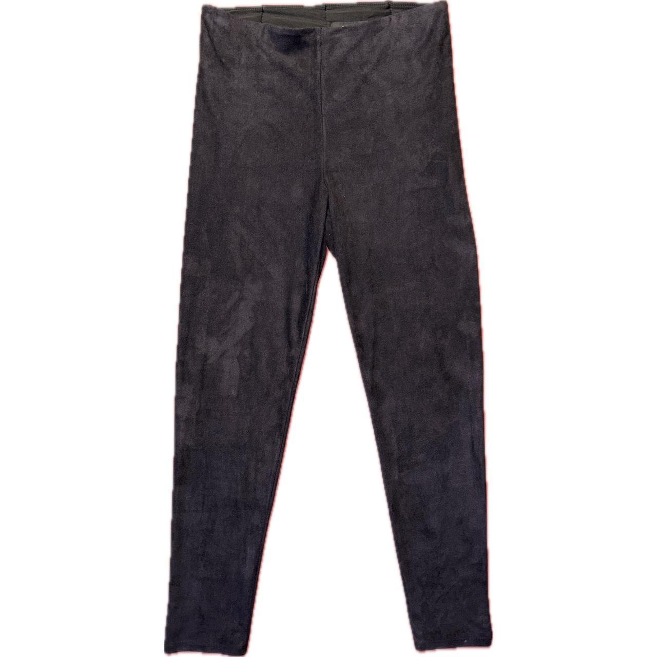 Lysse Hi Waist Suede Leggings -Supple Faux Depop