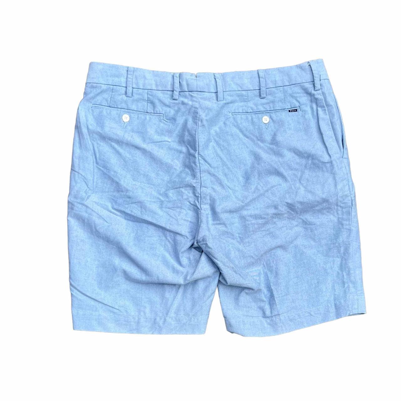 POLO RALPH LAUREN Men’s Classic Fit Blue Shorts Size... - Depop