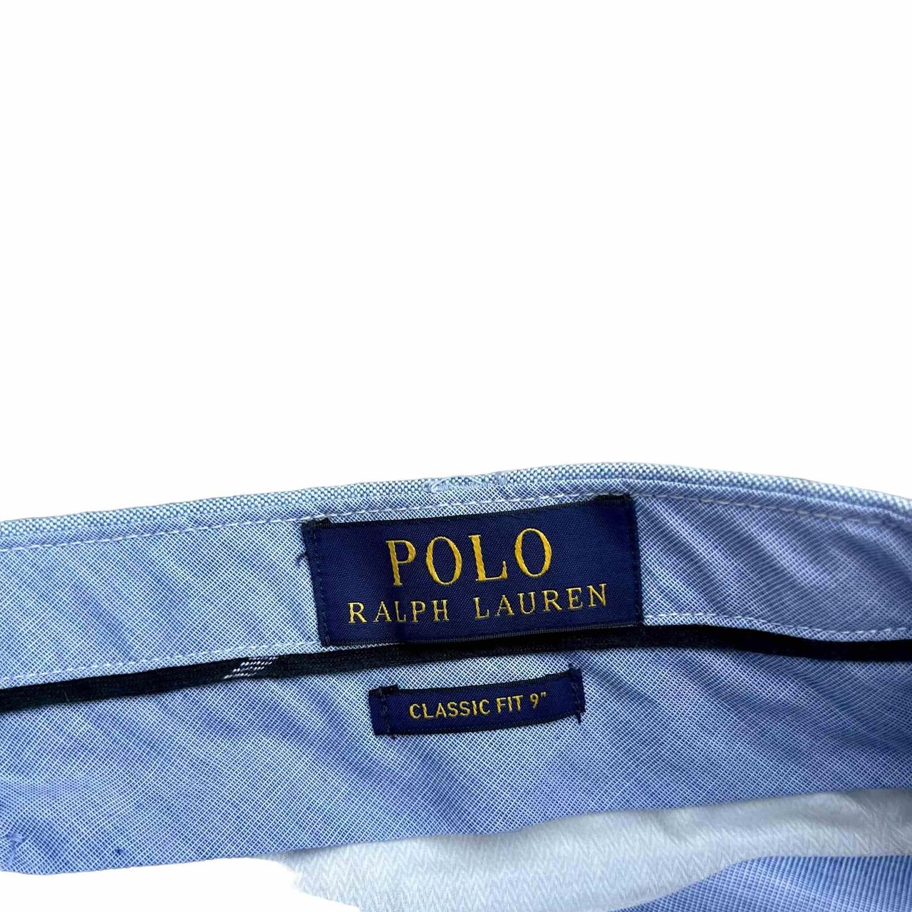 POLO RALPH LAUREN Men’s Classic Fit Blue Shorts Size... - Depop