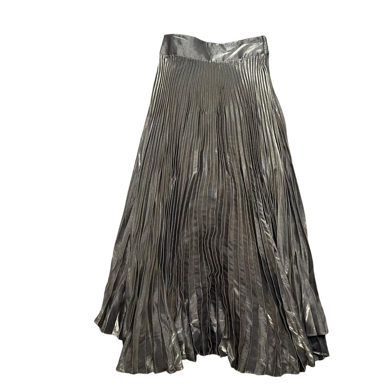 Source Unknown Women's Skirt - Silver - L – DO + … - image 2