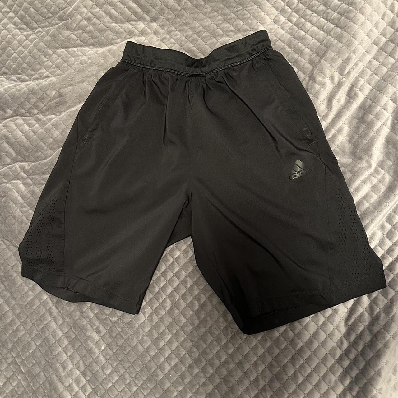 Adidas Men's Black Shorts | Depop