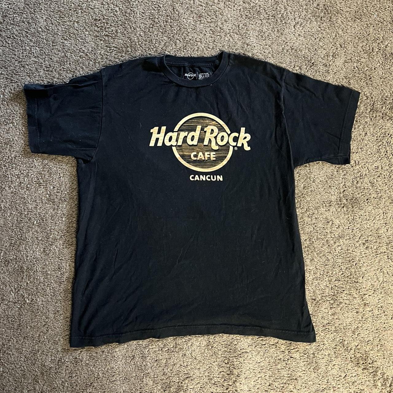 Hard Rock Cafe Cancun MEASUREMENT - Width (armpit... - Depop