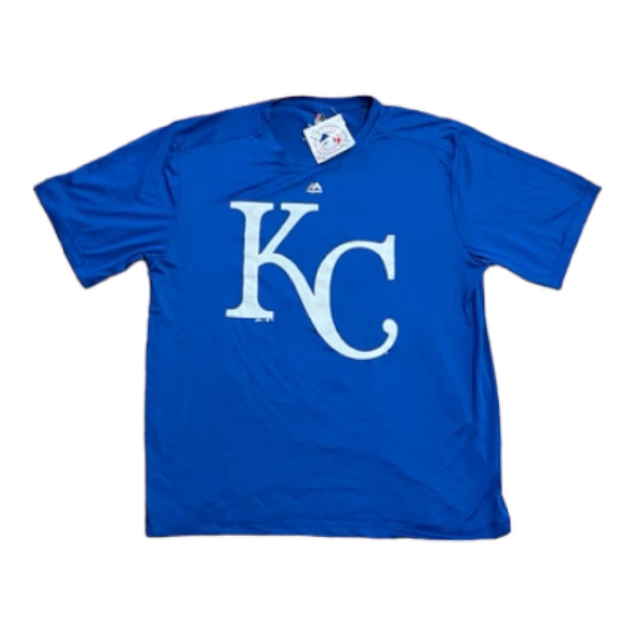 Kansas City Royals Majestic Cool Base Shirt NWT - Depop
