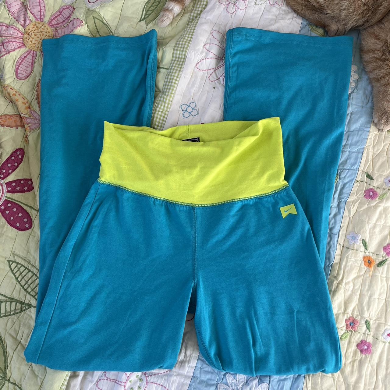 nike neon yellow leggings