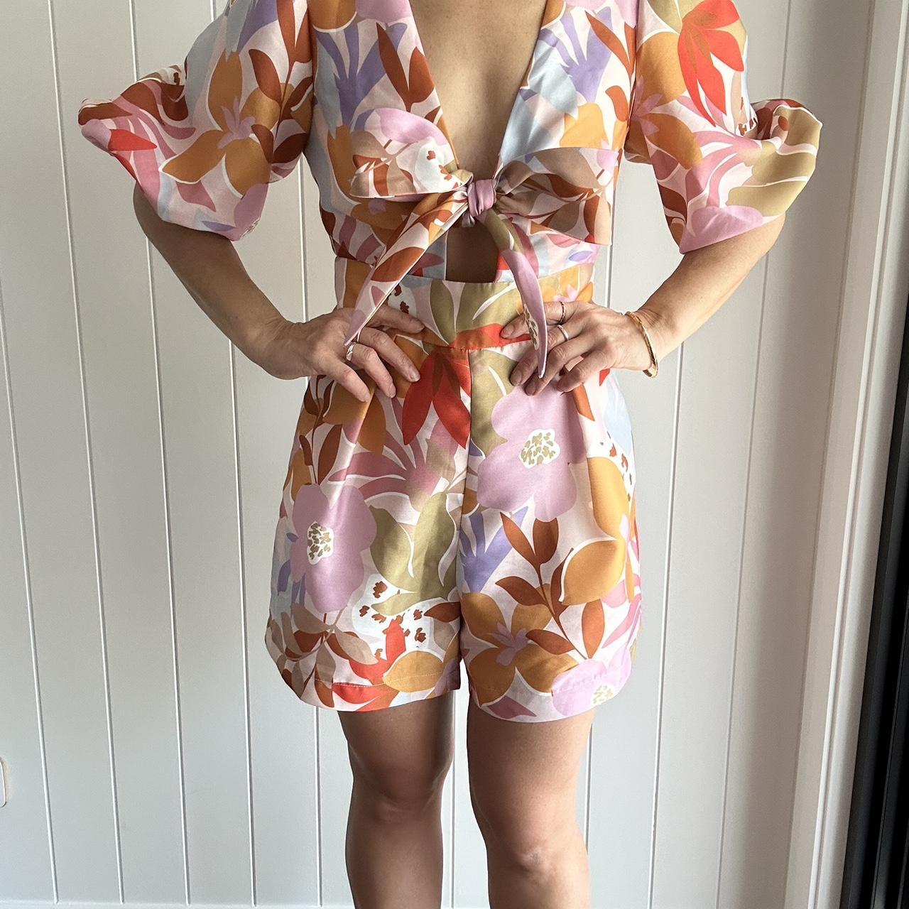 Sheike hotsell floral playsuit