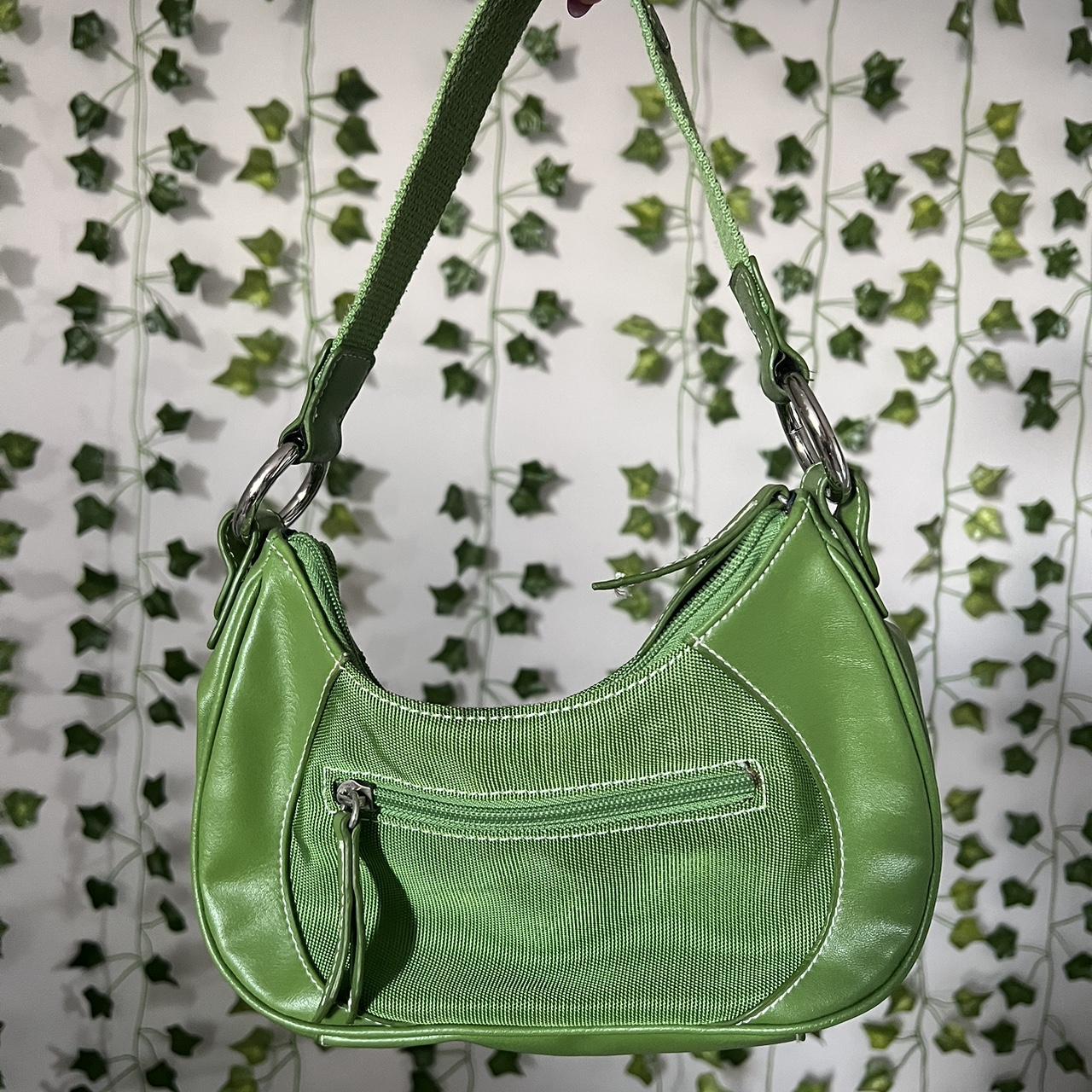 Vintage Tommy Hilfiger green purse Barely worn Depop