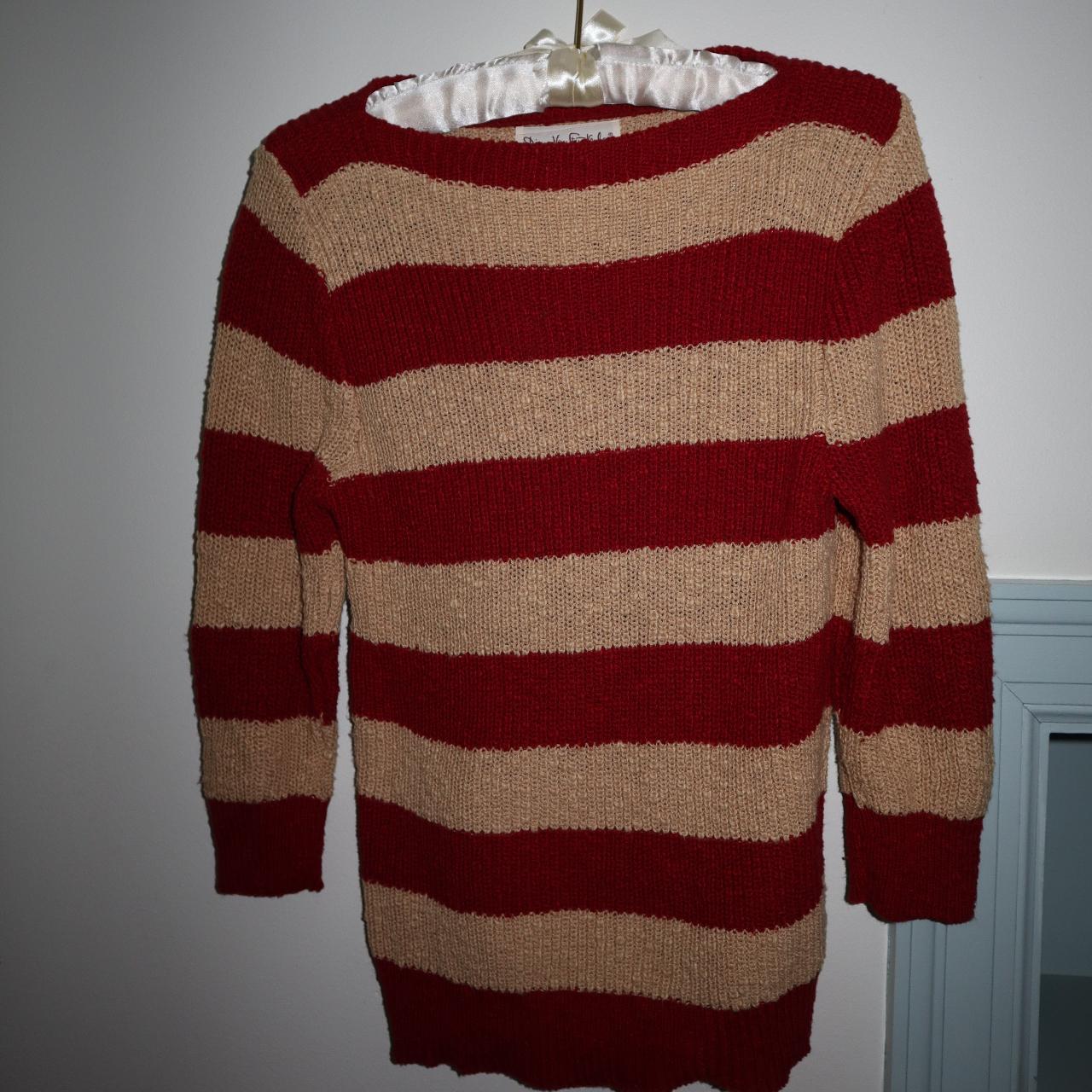 Diane von furstenberg deals striped sweater