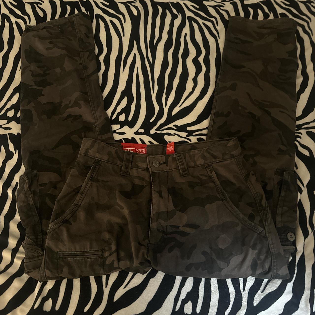 Jordan Craig Low Rise Baggy Camo Cargo Pants Size. Depop