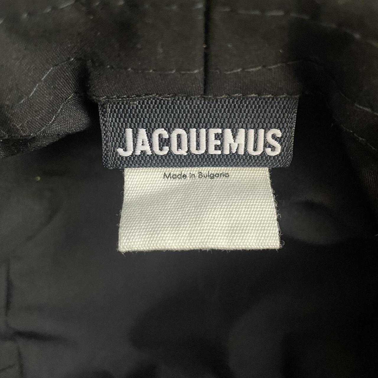 Jacquemus black bucket hat 🎩 Size adjustable! ... - Depop