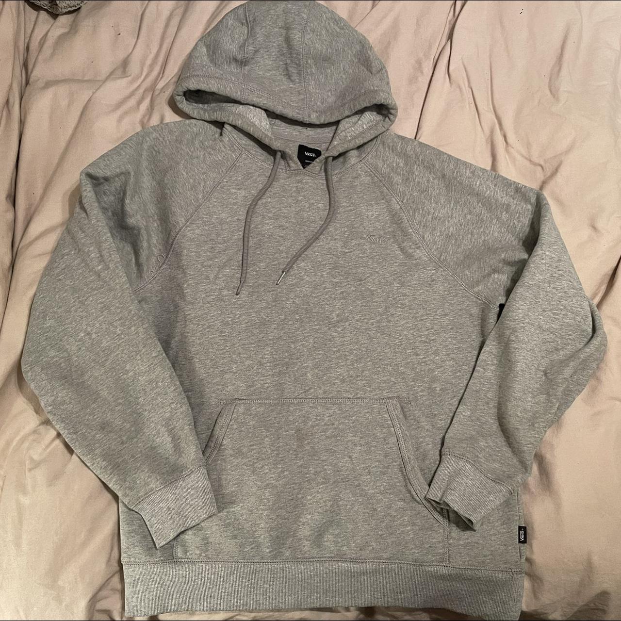 Vans Men's Grey Hoodie | Depop