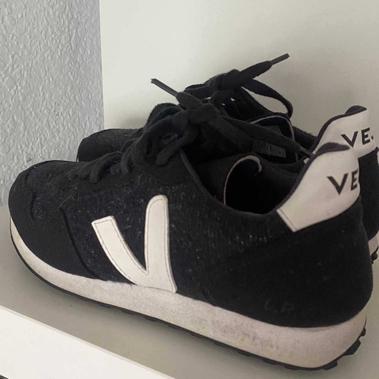 navy veja sneakers