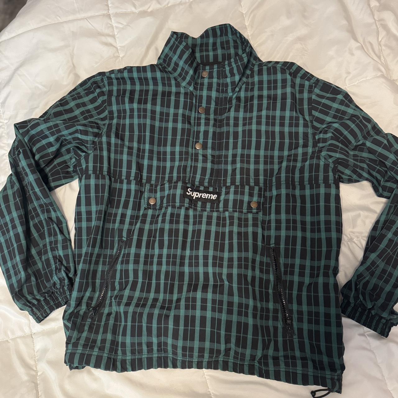 ジャケット・アウター supreme 2018aw nylon plaid pullover Supreme Nylon Plaid Pullover (FW18) - $168