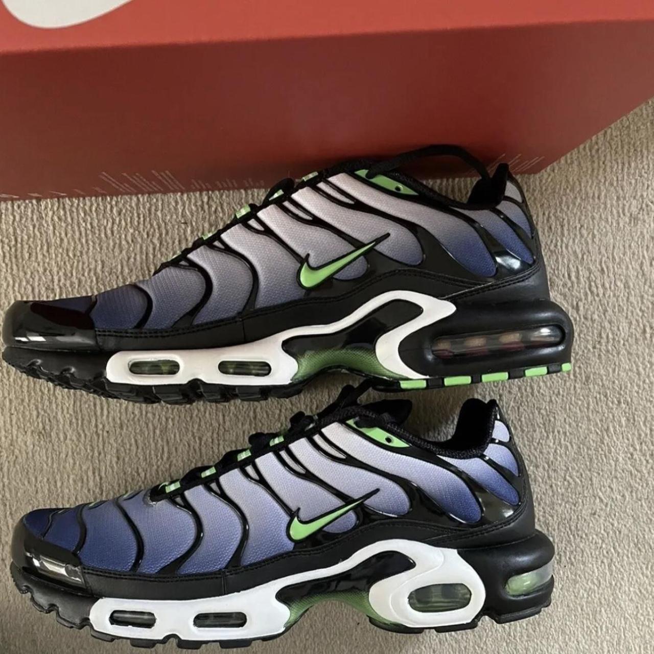 NIKE TN AIR MAX PLUS | ICONS SCREAM GREEN | UK SIZE... - Depop