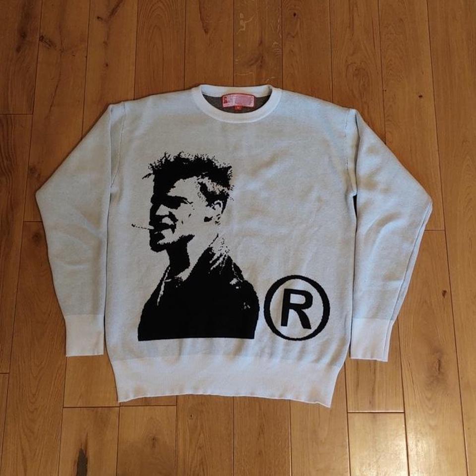 JOY DIVIZN BRAD PITT / TYLER DURDEN KNITT SWEATER.... - Depop