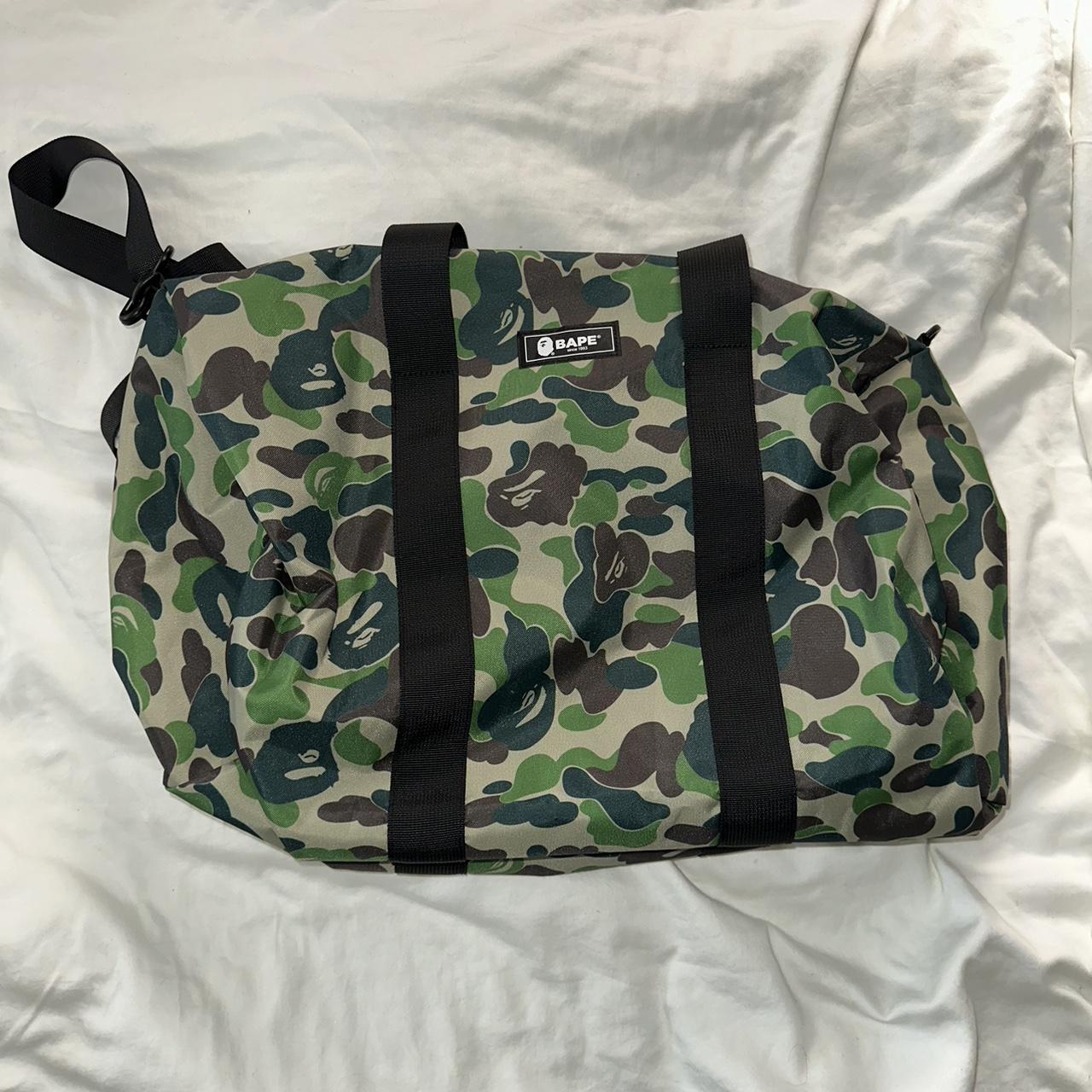 Bape on sale duffle bag