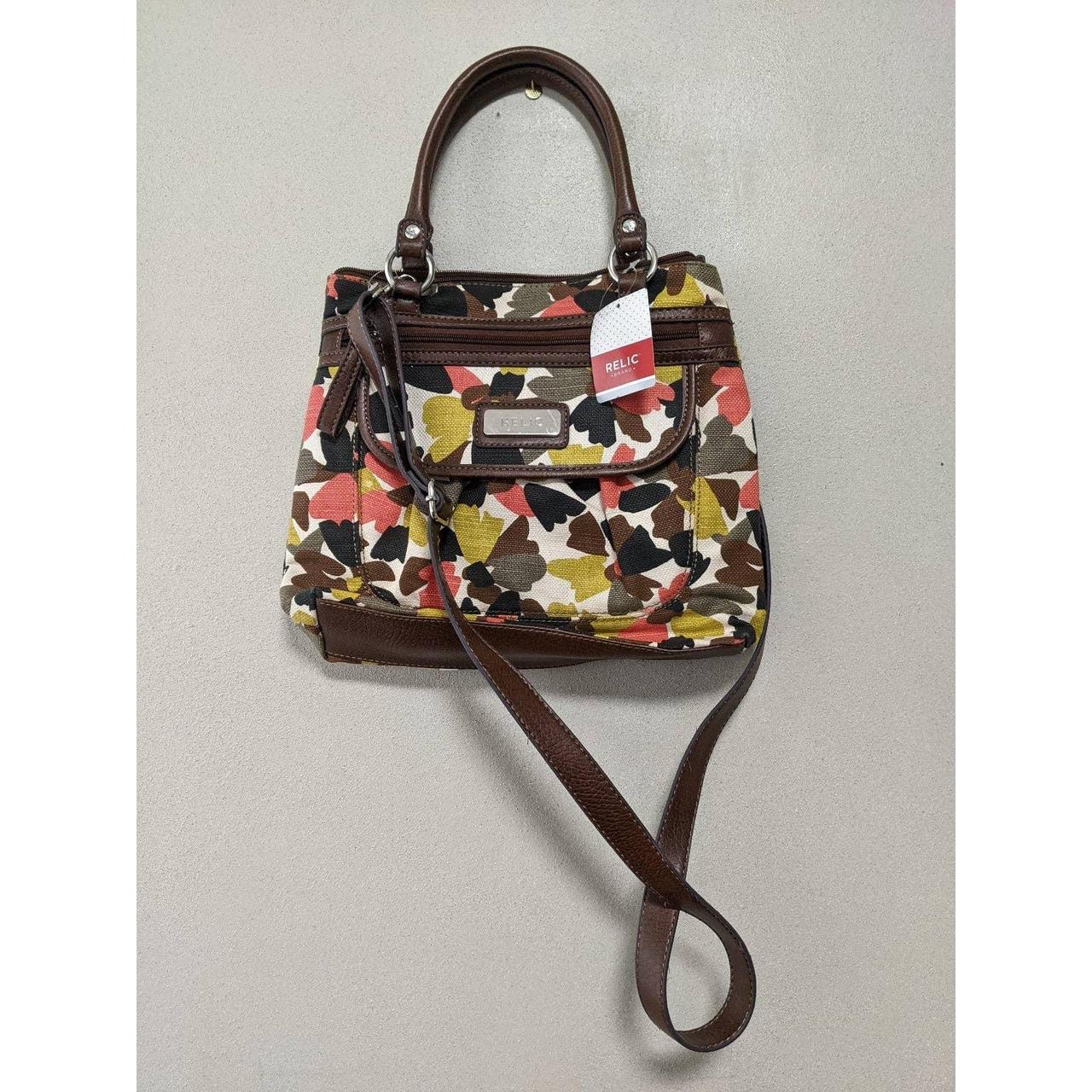 Buy Hidesign Flower 01 Medium Casual Black Womens Office Handbag (M) online