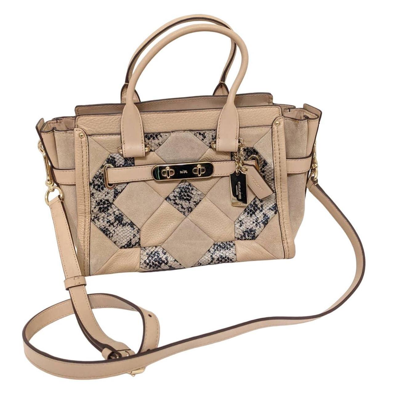 Coach hot sale swagger patchwork