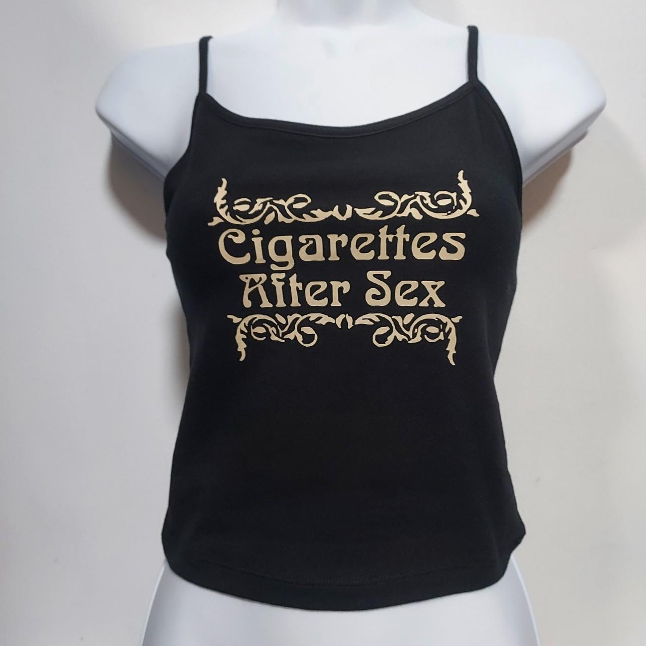 Cigarettes after sex crop top #acdc #lanadelray... - Depop