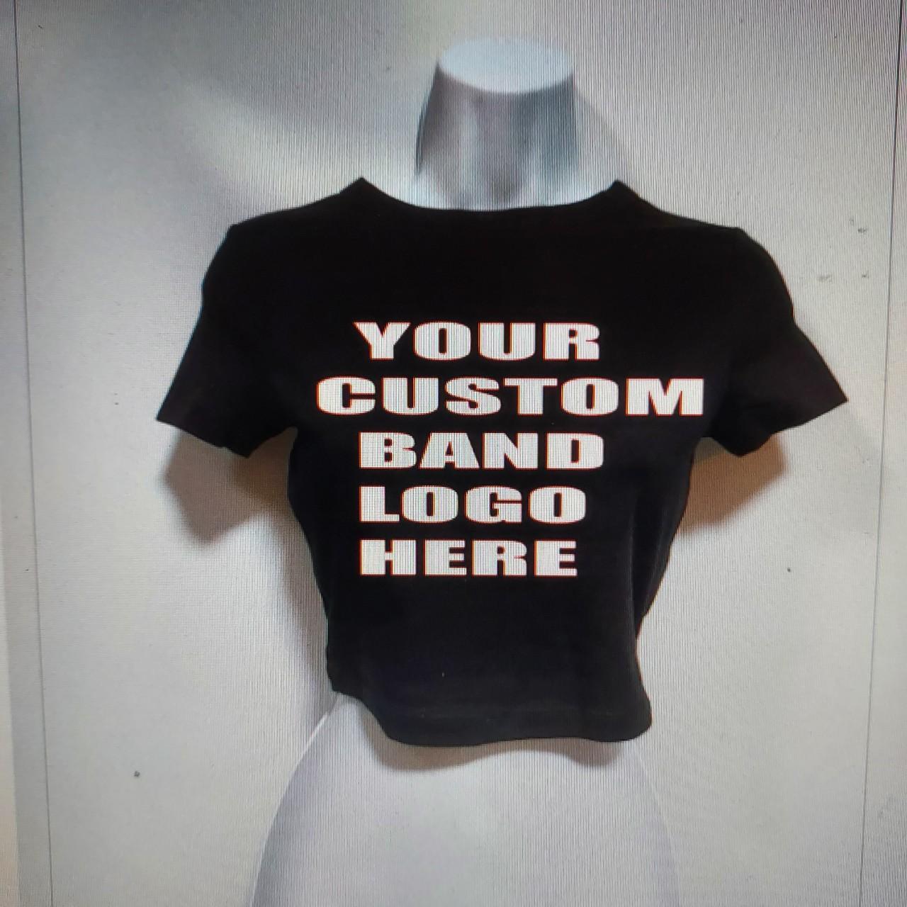 Custom band shirt or tank or crop top slipknot... Depop