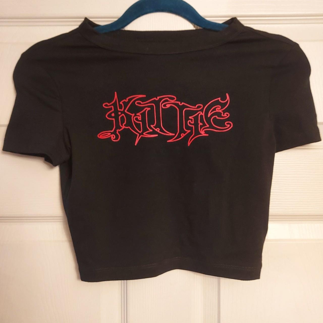 Kittie band baby tee kittie shirt kittie cropped... - Depop