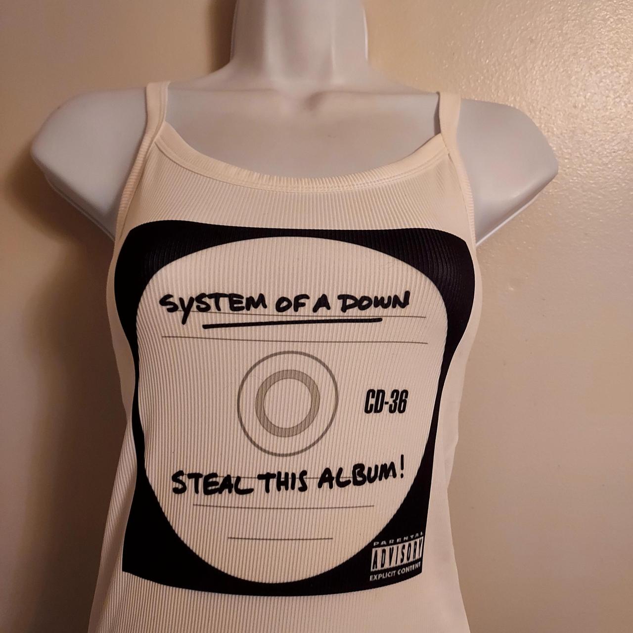 激レア‼️90s Limp Bizkit System Of A Down ラップ Limp Bizkit crop top Limp Bizkit shirt Limp Bizkit | Depop