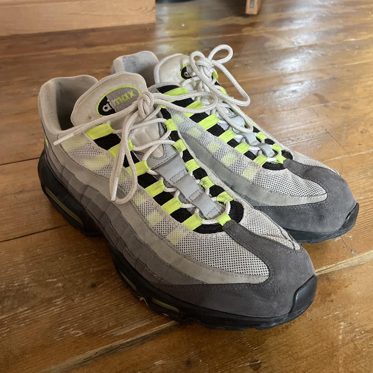 Nike Air Max 95 OG Neons 2015 Very cool shoe Great... - Depop