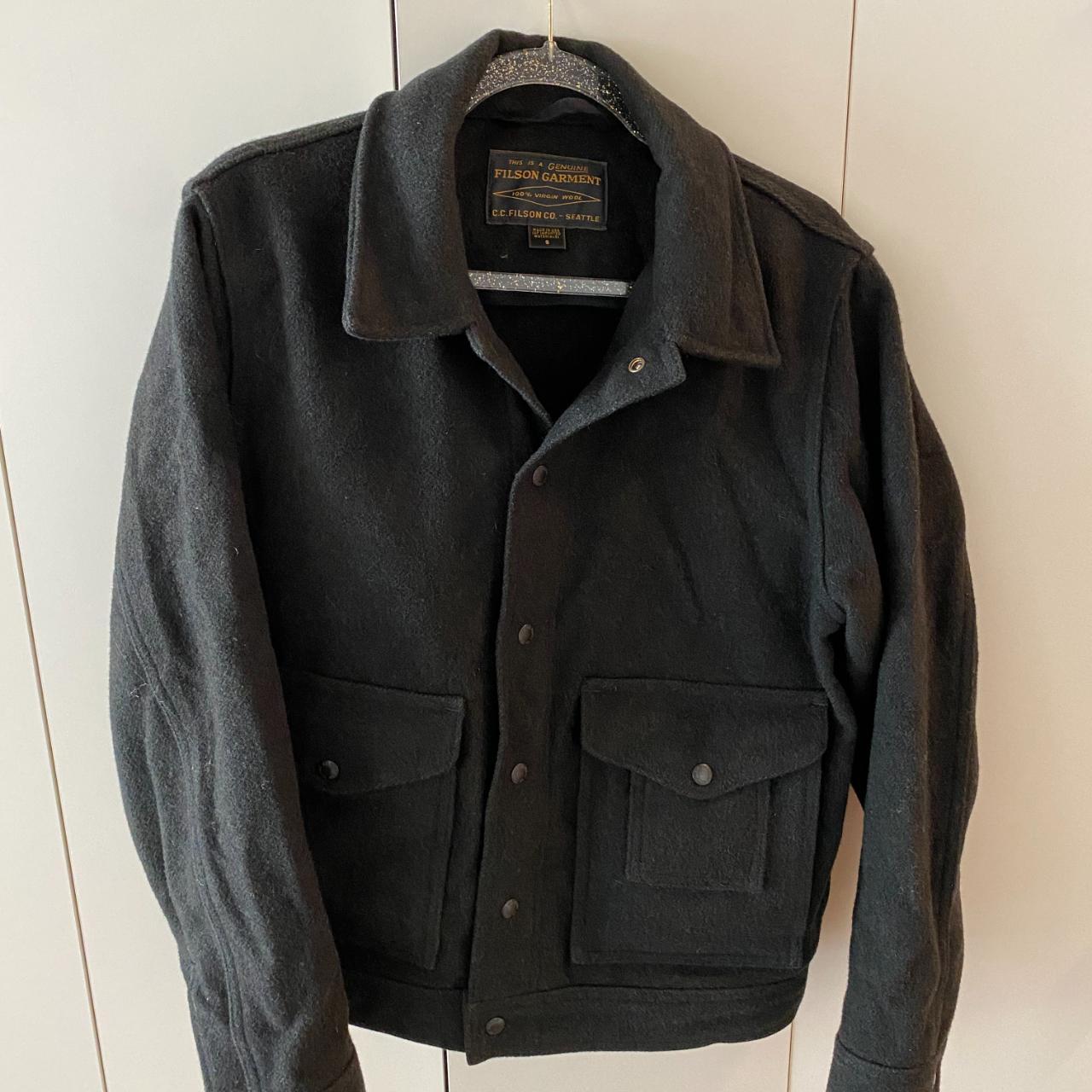 Filson Mackinaw Wool work jacket size SMALL, worn a... - Depop