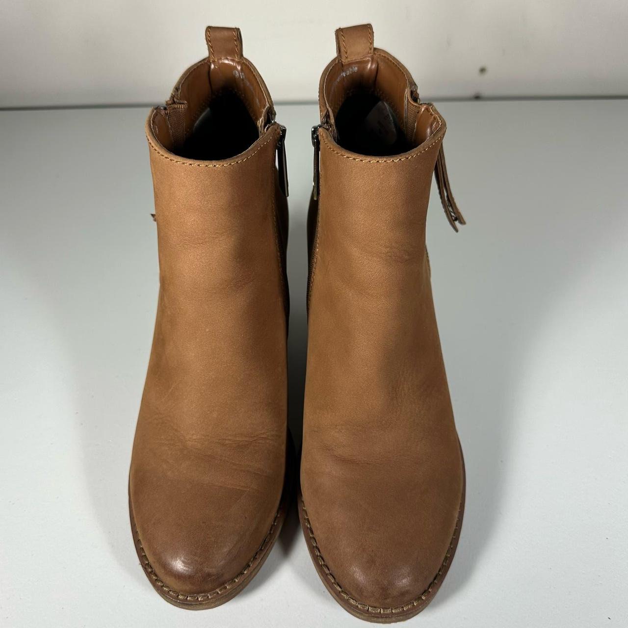 Blondo Nova Cognac Brown Waterproof Leather Winter