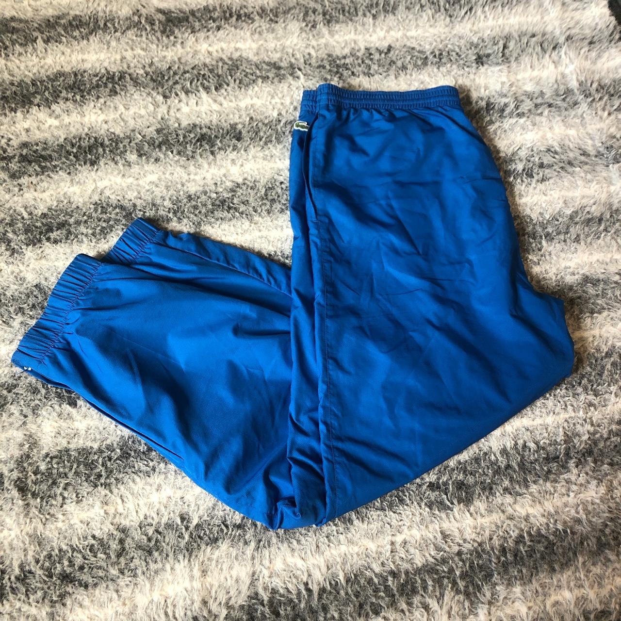 Lacoste tracksuit bottoms size 8 Xxxl would fit xl... Depop